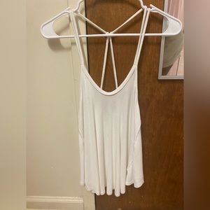 Free People White Tank Top